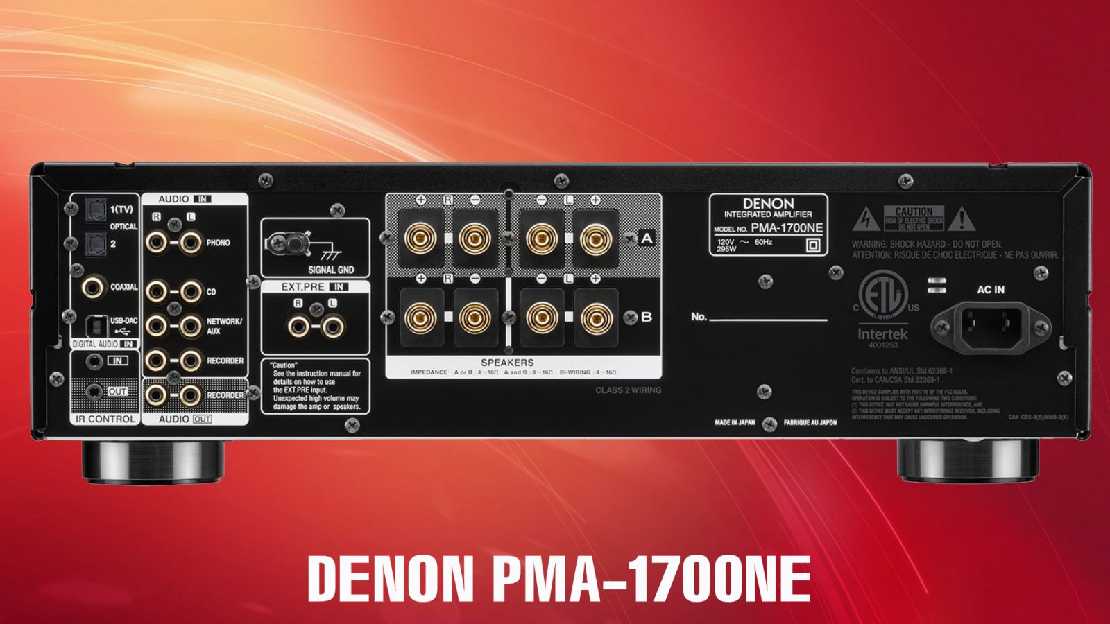 ampli nghe nhạc Denon PMA-1700NE