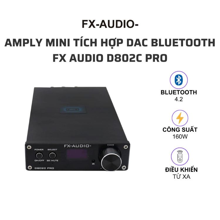 Amply tích hợp DAC