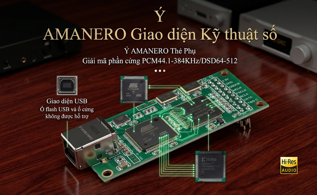 bo mạch amanero chất lượng cao
