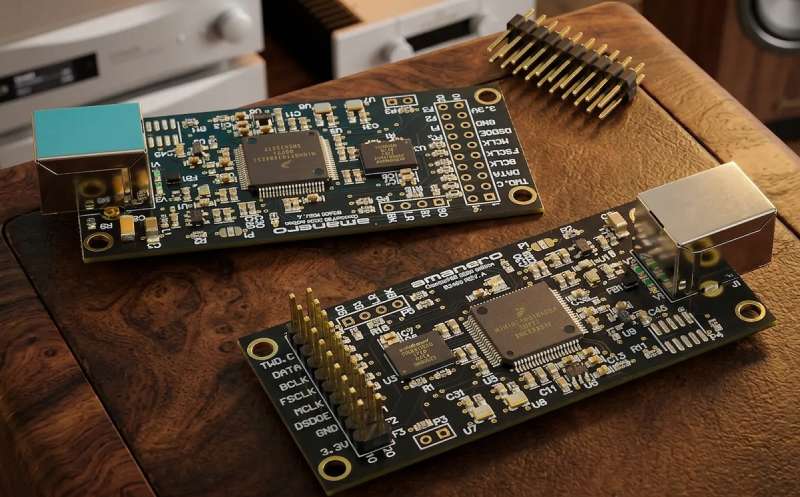 bo mạch USB DAC Amanero
