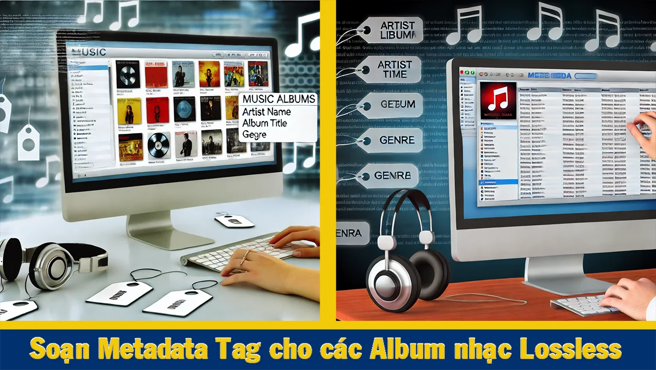 cách làm metadata tag cho các album nhạc lossless