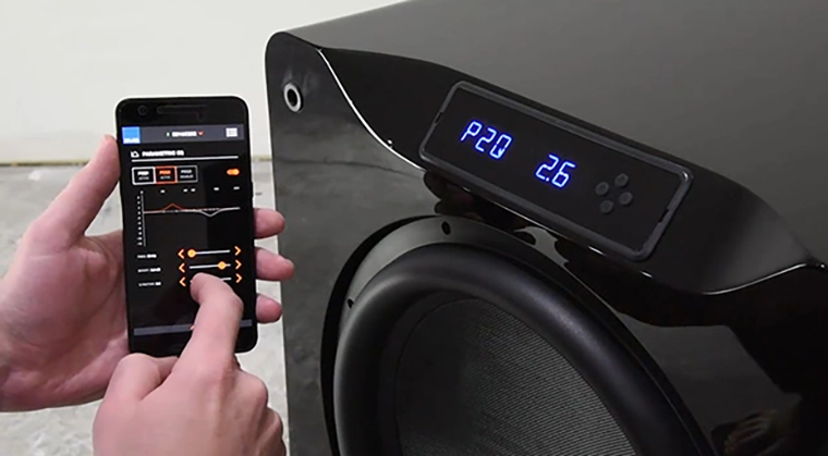 calibration subwoofer with smartphone app