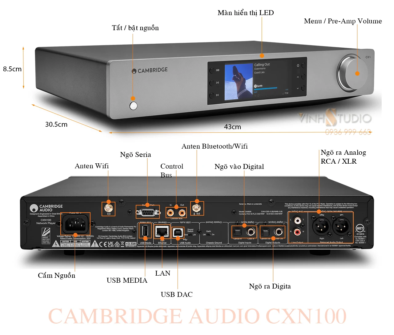 cambridge audio CXN100 