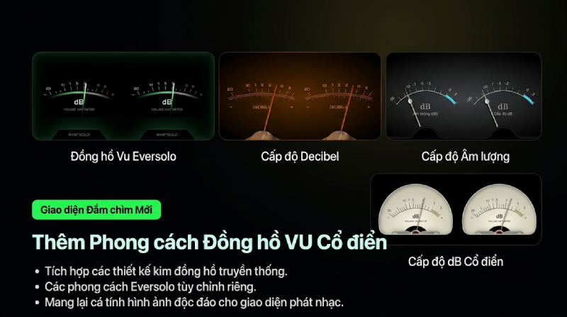 Đồng Hồ VU Meter Eversolo Audio