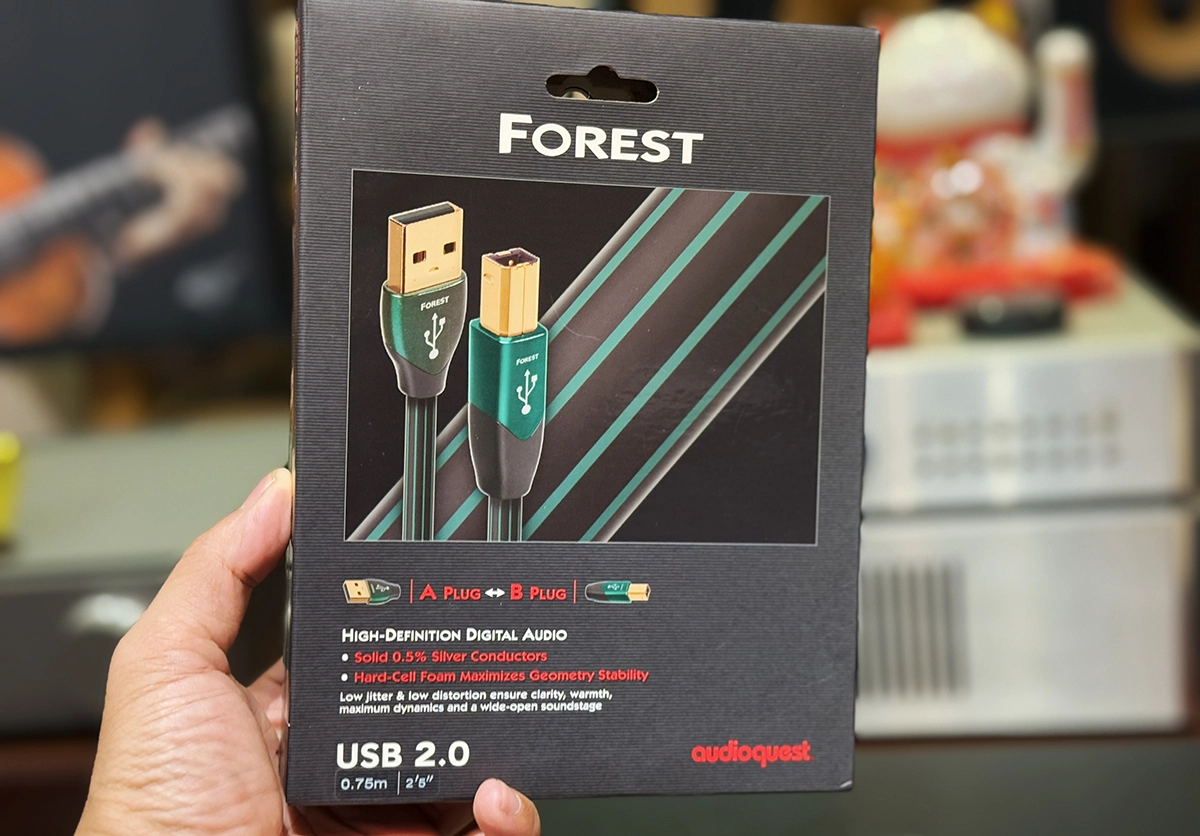 cáp usb audio 2.0 audioquest forest 