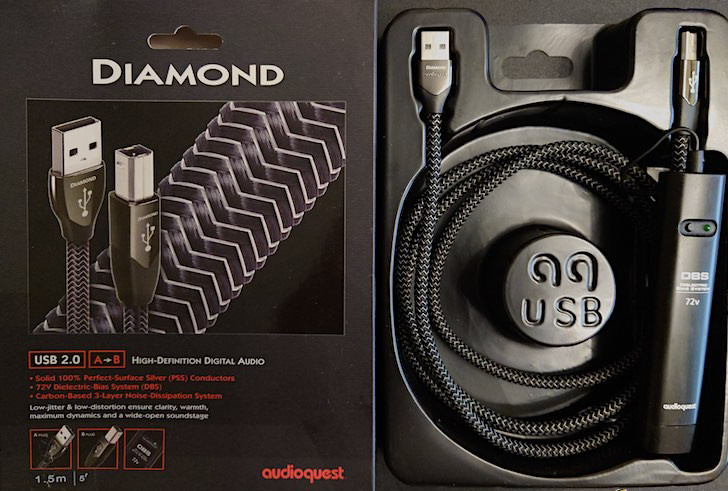 cáp usb audioquest diamont 2.0 A to B