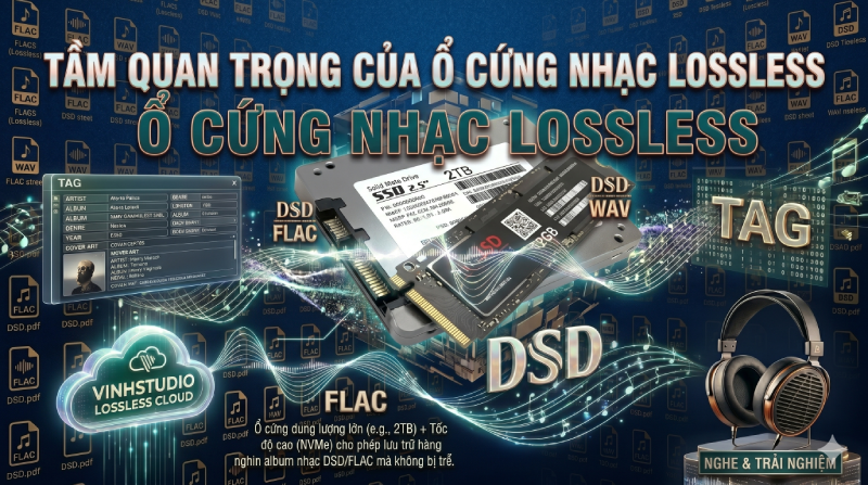 Bán ổ cứng nhạc lossless tại Vinhstudio HÀ Nội 