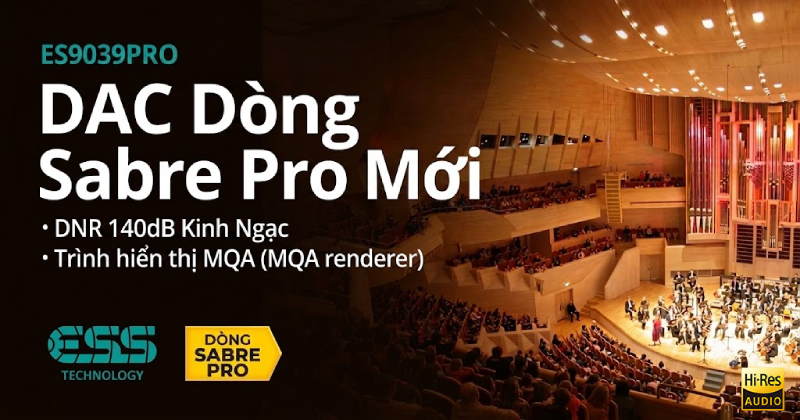 chip DAC ES9039pro