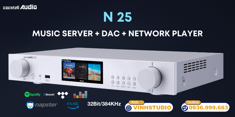 dac streamer Cocktail Audio giá tốt nhất hà nội