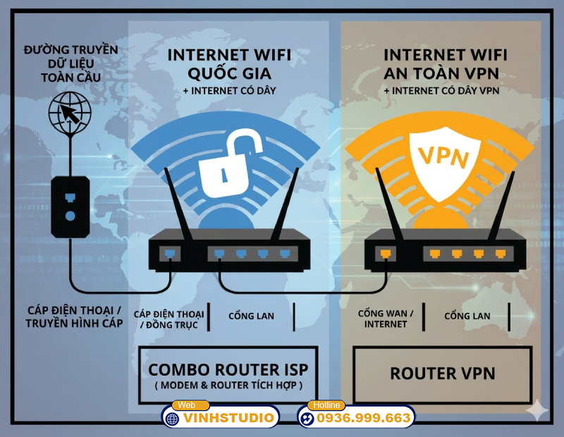 VPN Router cho việc nghe nhạc từ Qobuz 