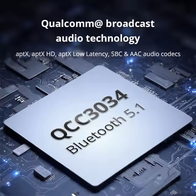 qualcomm chip bluetooth 5.0 aptX LDAC