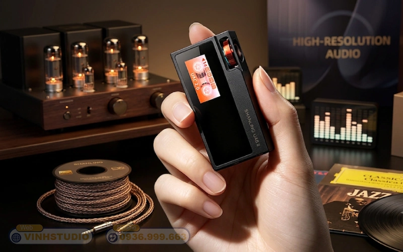 DAC Di Động Shanling UA6 II có bán tại Vinhstudio Hà Nội
