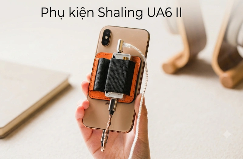 phụ kiện bán kèm theo Shanling UA6 II