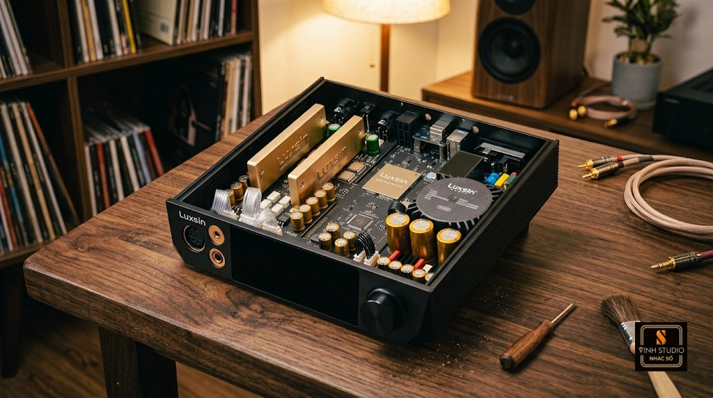 Mua DAC cho tai nghe thương hiệu Luxsin X8 tại Vinhstudio có giá rất tốt và nhiều chính sách quà tặng hấp dẫn