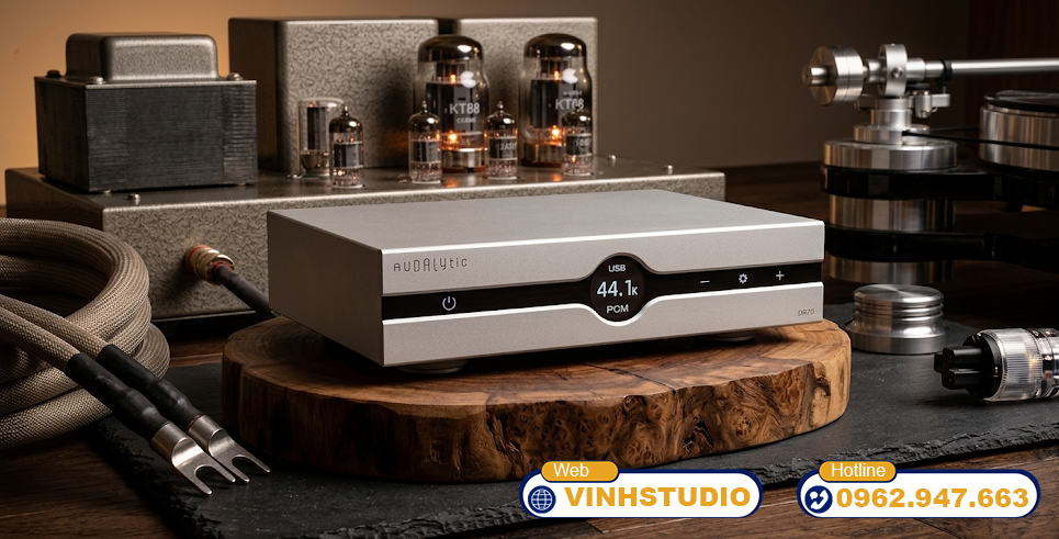 Gustard Audalytic DR70 chiếc DAC R2R nên mua 2026