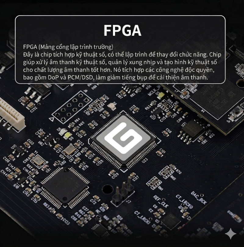 FPGA tùy chỉnh trên Gustard DR70