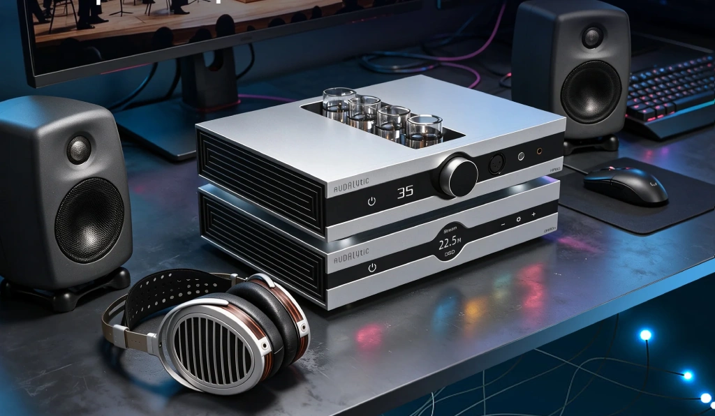 DAC kiêm streamer all in one Gustard DR80N, Music Streamer kiêm DAC