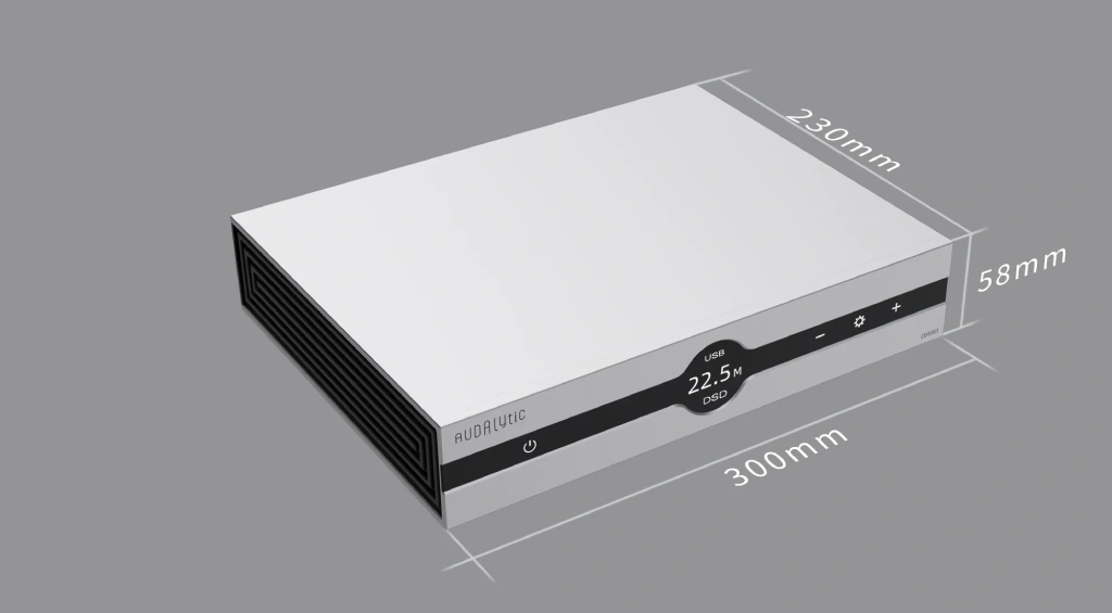 Thân máy nhôm anodized gia công CNC của DAC Gustard DR80N