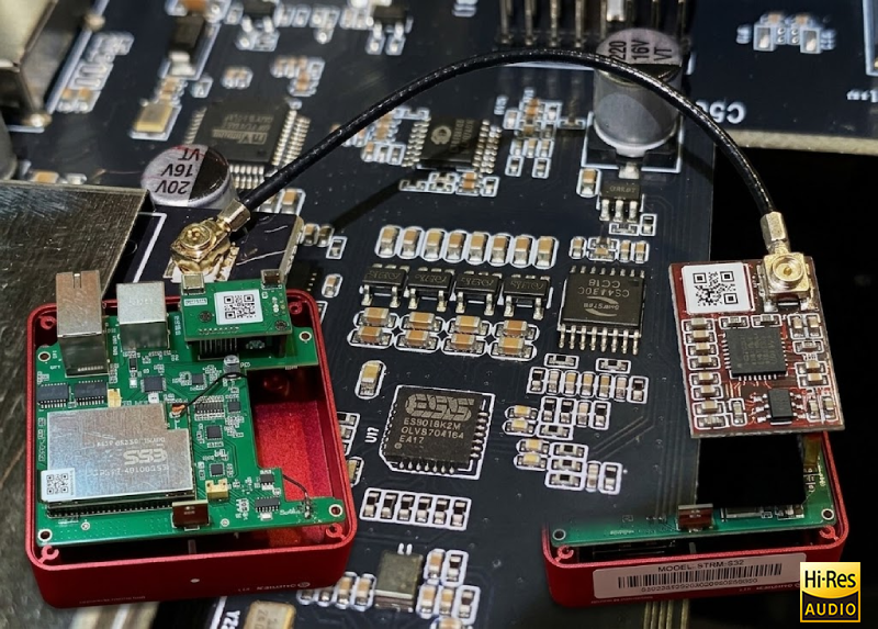 Chip DAC ES9018K2M trên Sumico ST1
