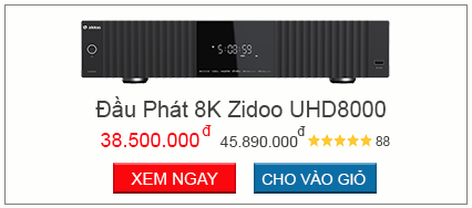 đầu phát 8K zidoo UHD8000