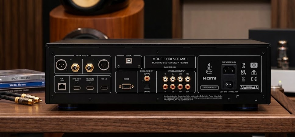 mặt sau của Magnetar UDP900 MKII 