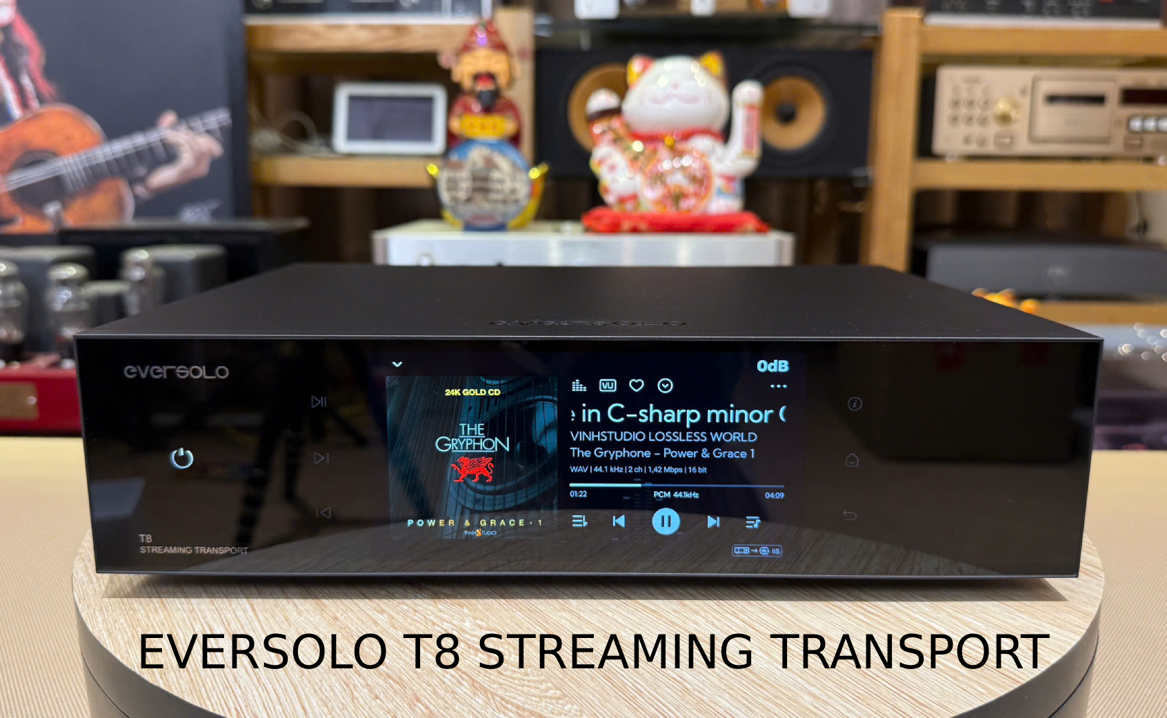 đầu phát nhạc số Streaming Transport Eversolo T8 bán tại Vinhstuiod với giá tốt nhất 
