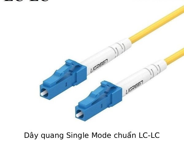 cáp quang chuẩn LC Single Mode cho Module SFP Fiber 