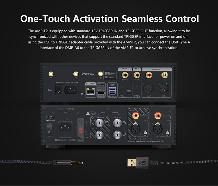 công nghệ one touch Activation Seamless Control