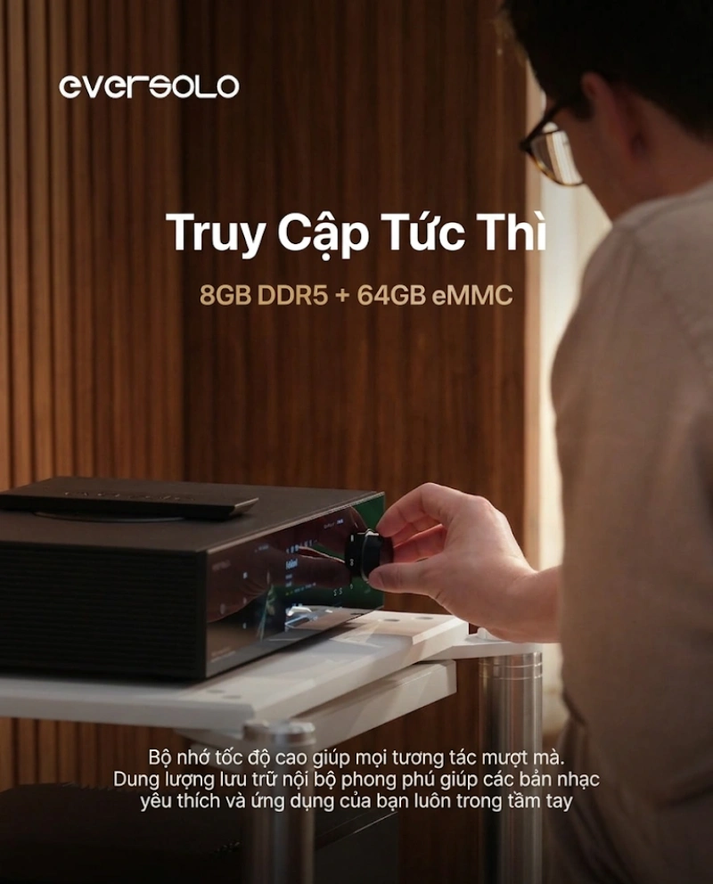 đầu Streamer dac Eversolo dmp-a8 master gen.2