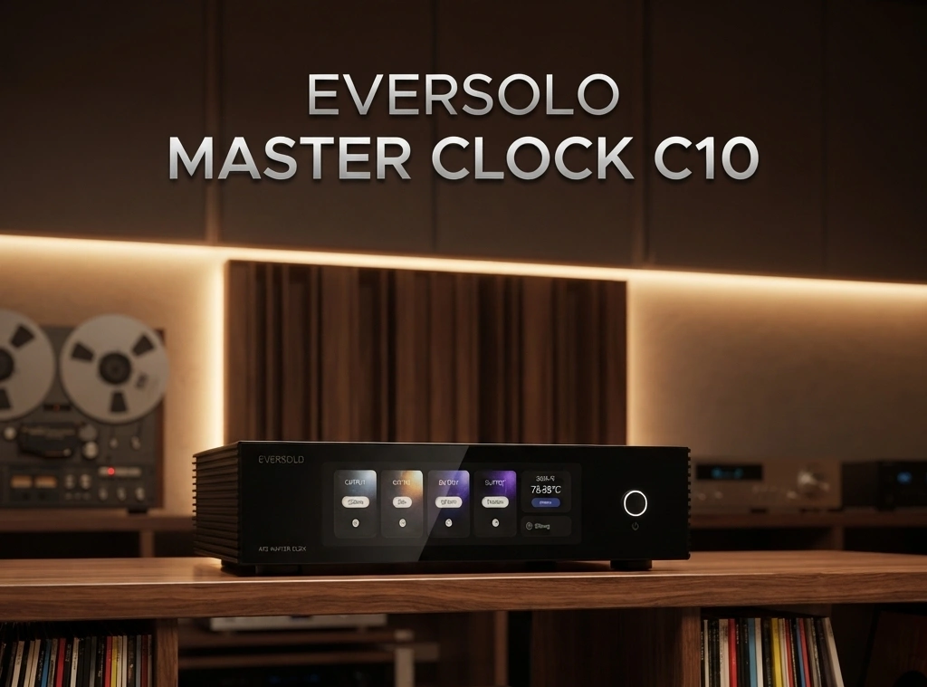 Eversolo Master Clock C10 cấp tín hiệu tham chiếu cho DAC Z10 và T10