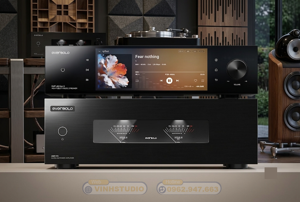 Eversolo AMP-F8 vs Dac Streamer DMP-A8 Master Gen 2