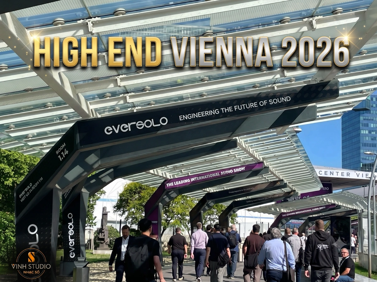 Gian hàng Eversolo tại triển lãm âm thanh Hi End Vienna 2026