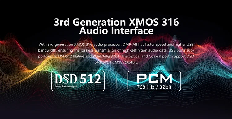 Bo mạch USB XMOS XU316 trên Eversolo DMP-A8 