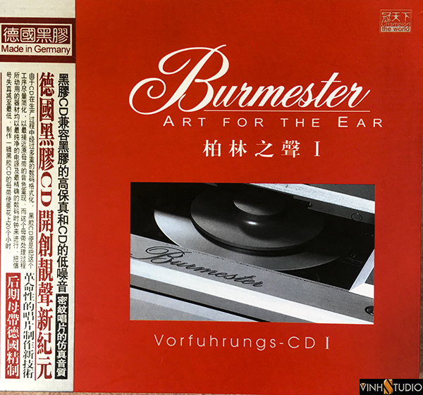 Burmester - Art for the Vorführungs CD I