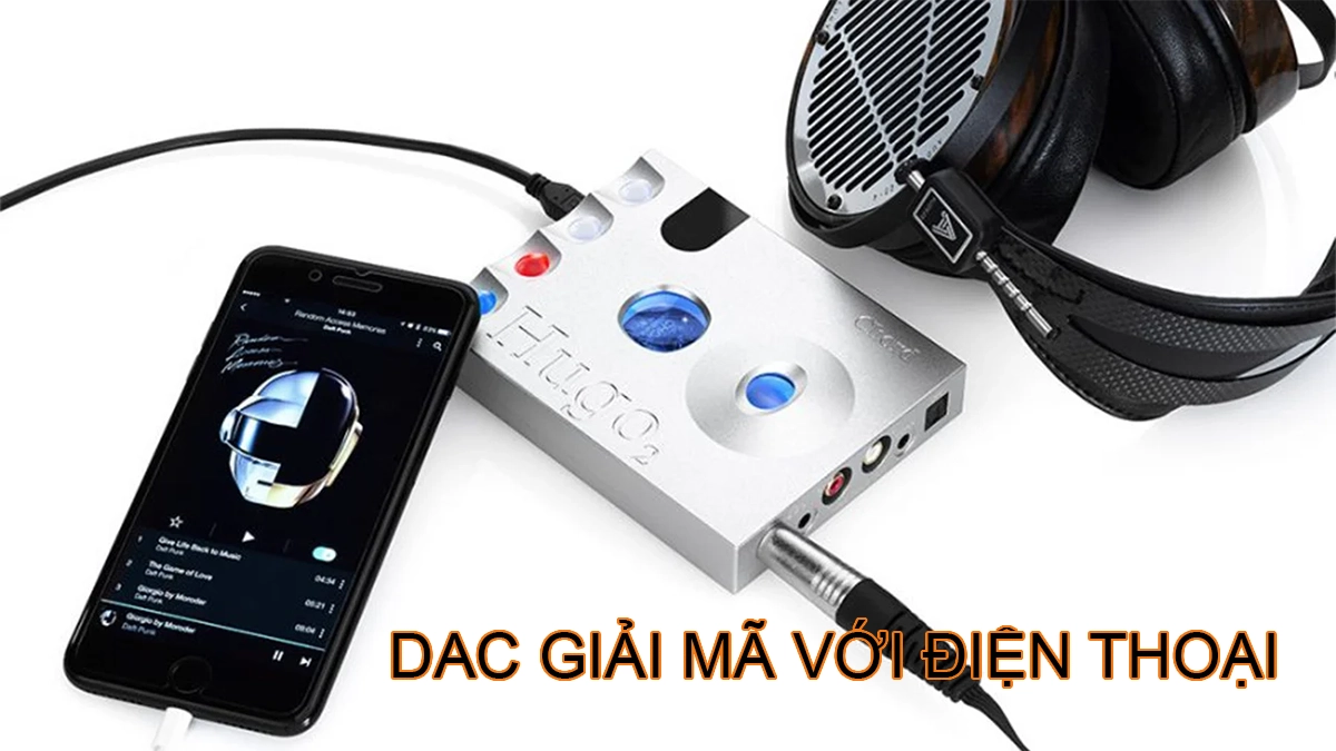 giải mã âm thanh với DAC rời 