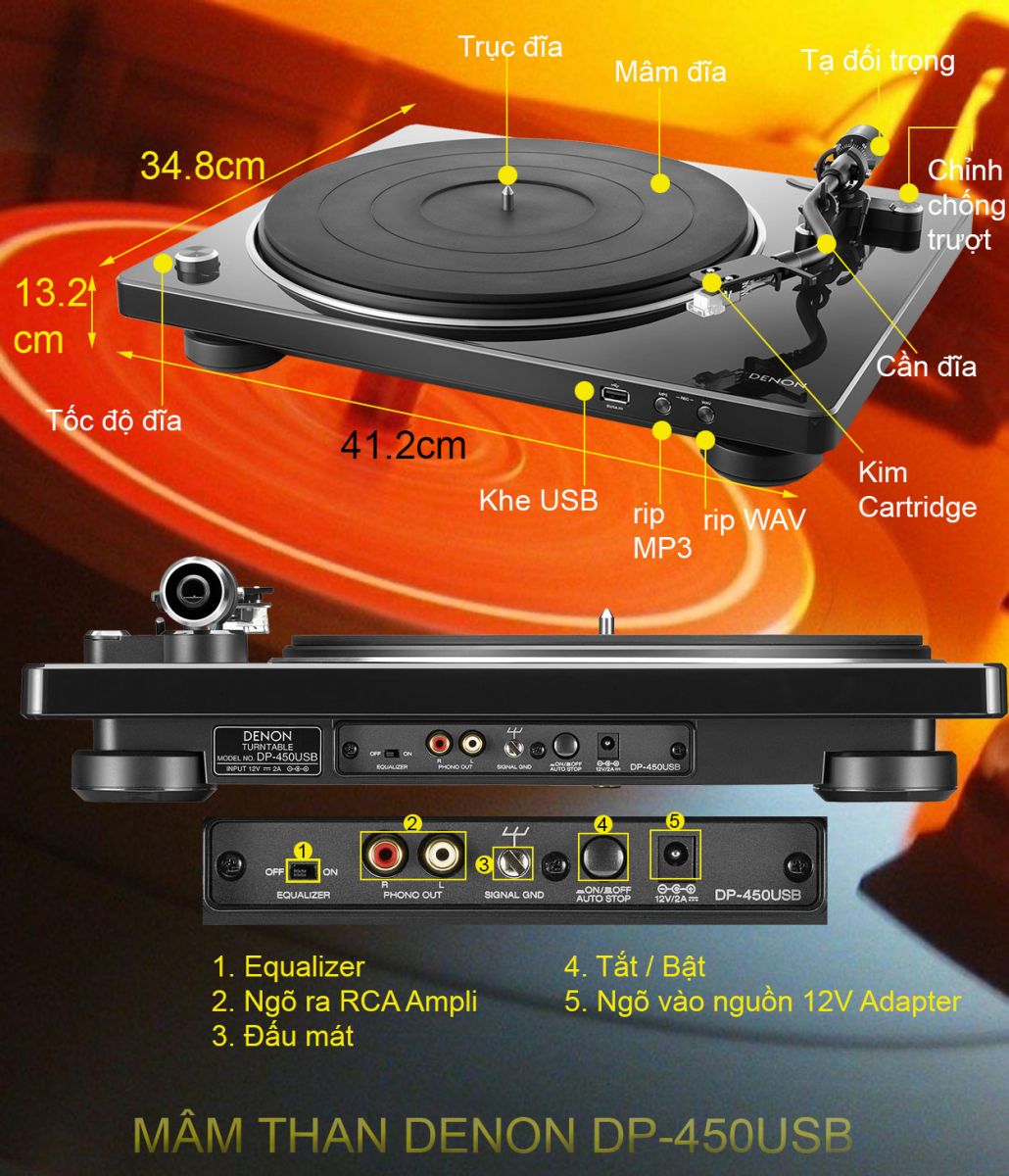 hướng-dẫn-sử-dụng-mâm-đĩa-than-denon-dp-450usb