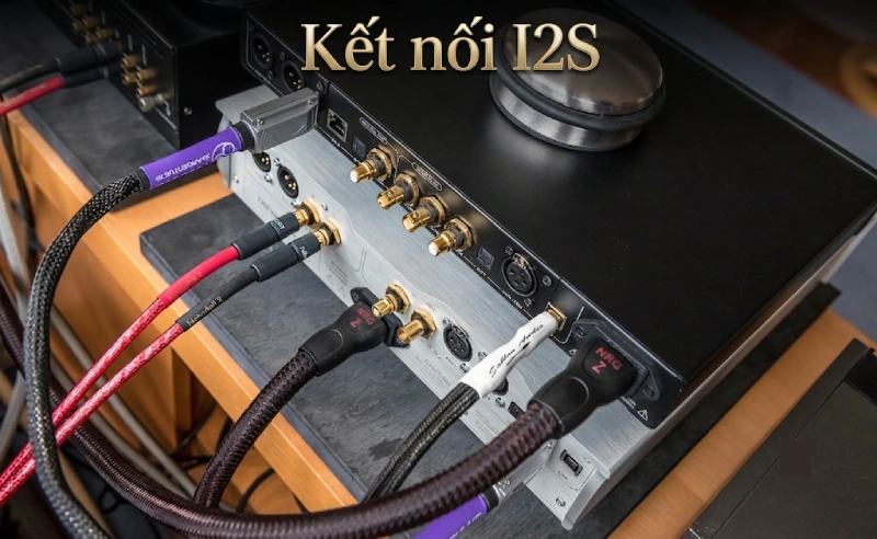 kết nối ngõ audio với cáp I2S