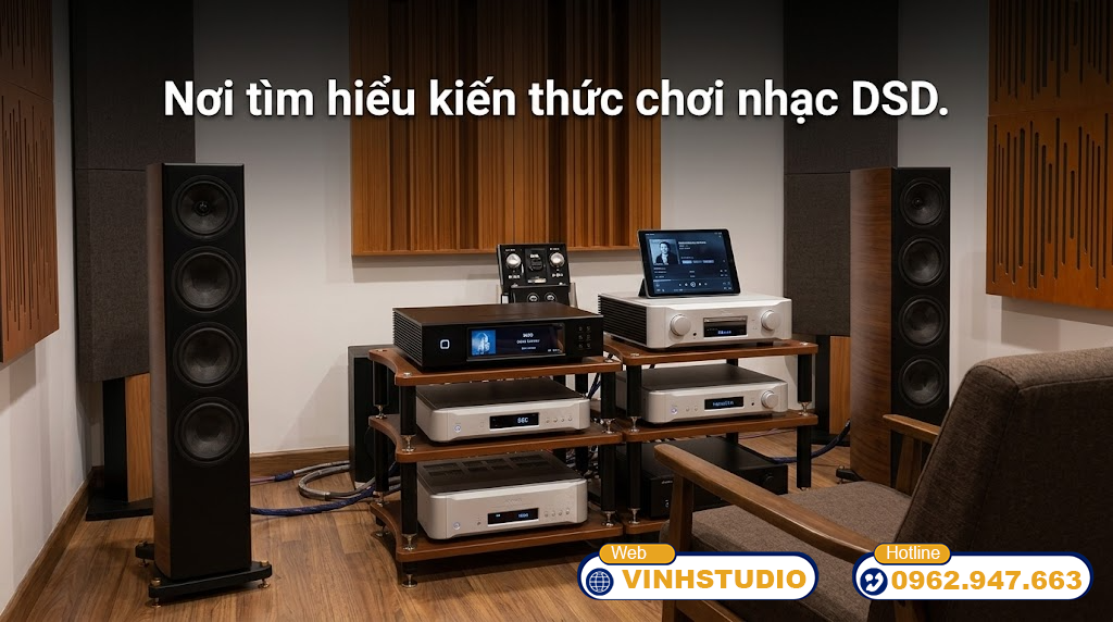 Nơi tìm hiểu kiến thức chơi nhạc DSD