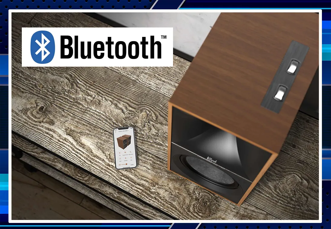 Kết nối không dây Bluetooth 5.0 aptX HD với ứng dụng Klipsch Connect
