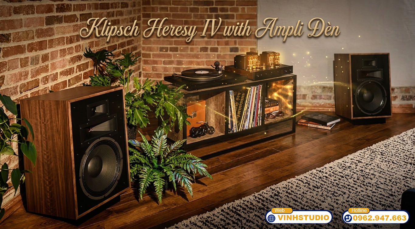 Klipsch Heresy IV chính hãng 