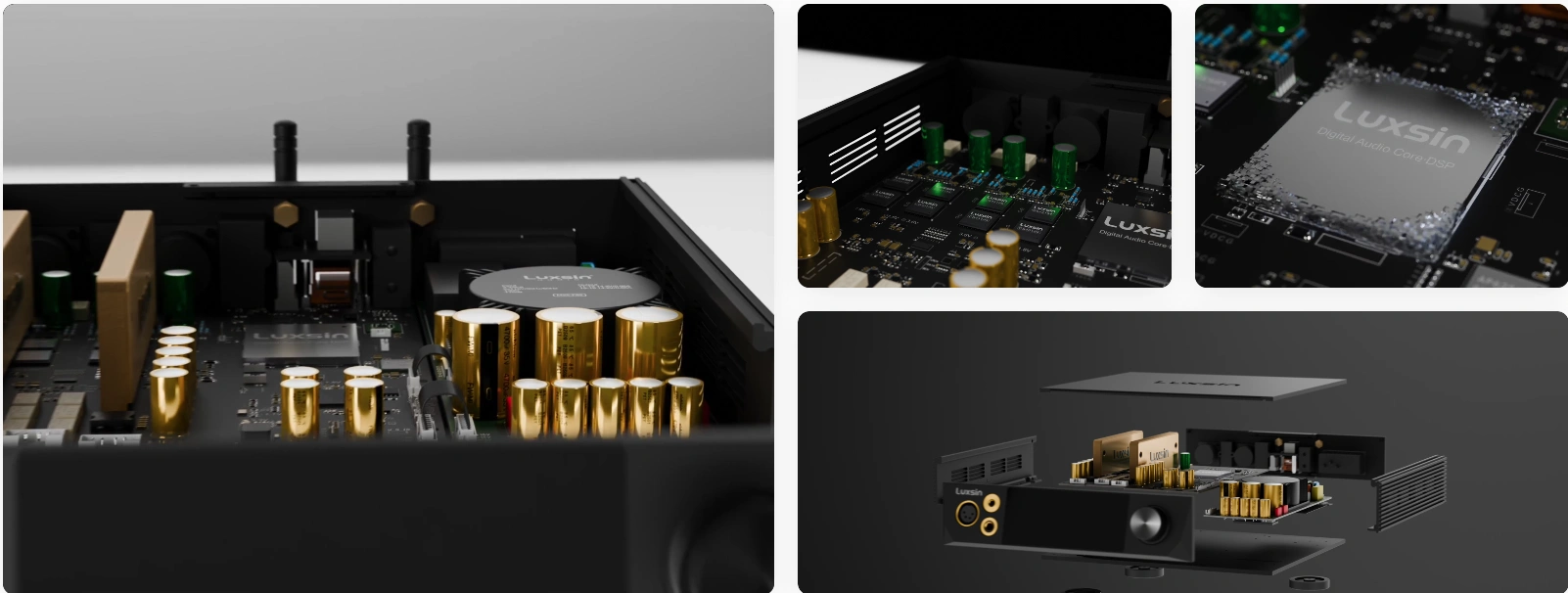Crossfeed, bộ lọc DAC và chế độ NOS trên Luxsin X8 DAC cho tai nghe