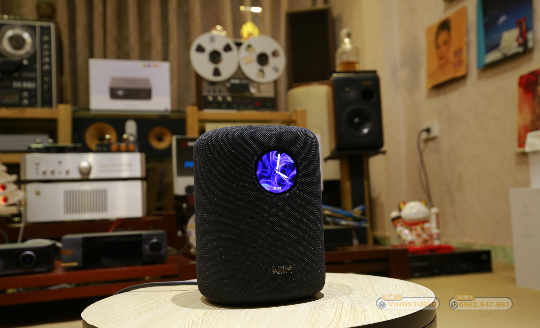 Loa Wiim Sound màn hình cảm ứng thay đổi giao diện nhiều mẫu đẹp 