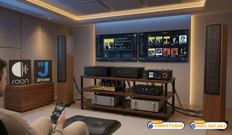 cài đặt thiết lập music server với máy tính chơi lossless 