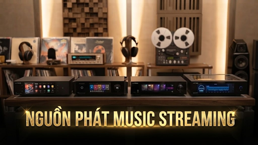 Nâng cấp nguồn phát Music Streaming cho dàn âm thanh Hifi bằng đầu phát nhạc số Eversolo