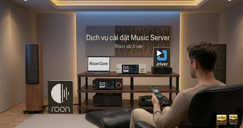 Cài đặt music server Roon cho PC để chơi nhạc lossless