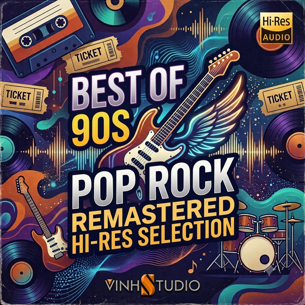 Playlist những bản nhạc Pop và Rock thập niên 90s