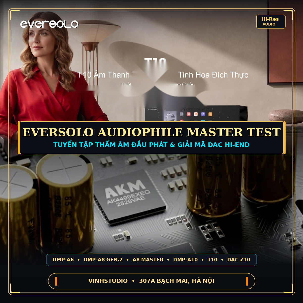 playlist Qobuz bản nhạc hay cho Eversolo 