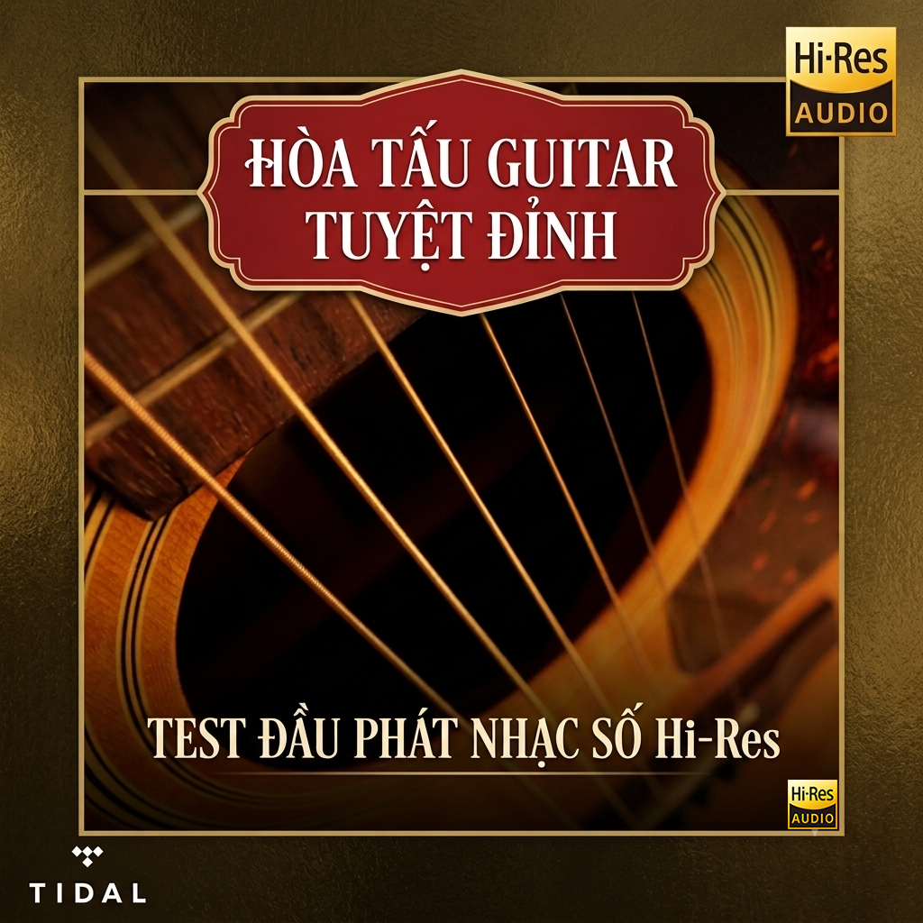 playlist Tidal những bản nhạc hòa tấu Guitare hay nhất