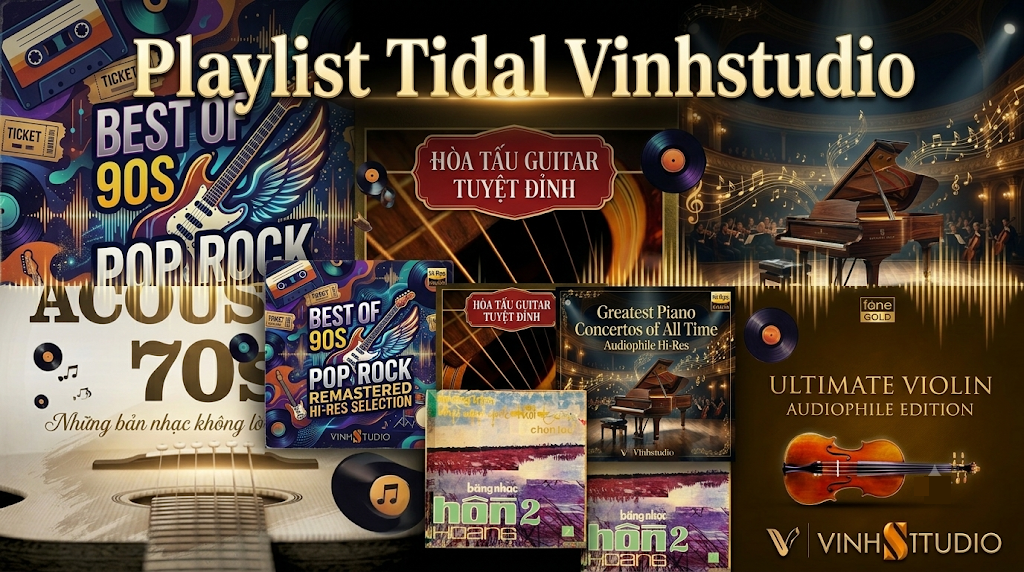 playlist tidal từ VInhstudio 