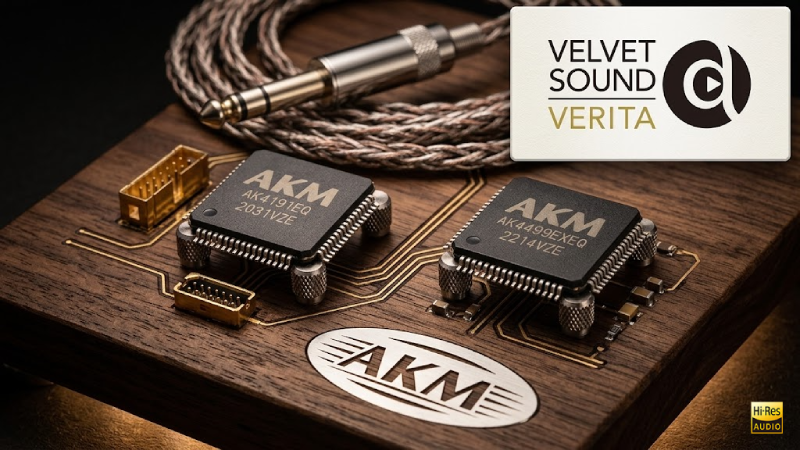 Chip dac AKM Velvet Sound AK4499EX